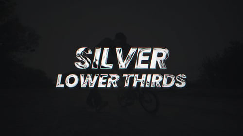 Silver Lower Thirds