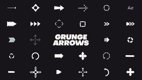 Grunge Arrows For Premiere Pro