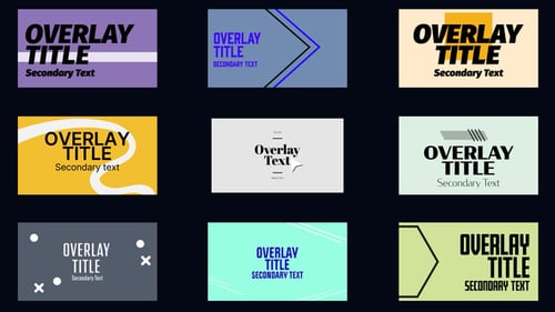 Brightline Titles | Animated Title Scenes for Premiere Pro