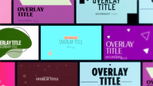 Chroma Banners | Animated Title Scenes for Premiere Pro