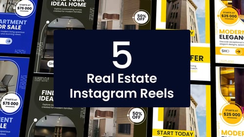 Real Estate Instagram Reels MOGRT