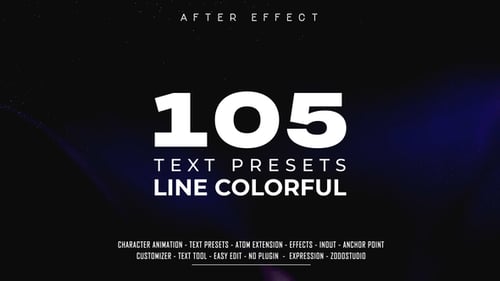 Colorful Motion Typography Presets