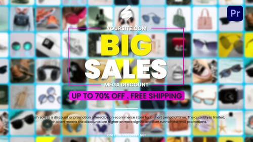 Flash Sale Carousel Promo | Premier Pro | MOGRT