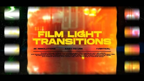 Film Frame Light Transitions | FCPX