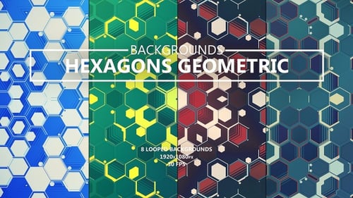 Sechsecke Geometrische Hintergründe