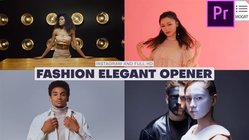 Fashion Elegant Opener | Premiere Pro