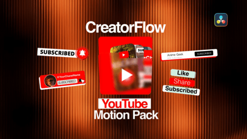 CreatorFlow – YouTube Motion Pack