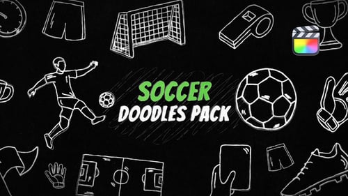 Soccer Doodles Pack