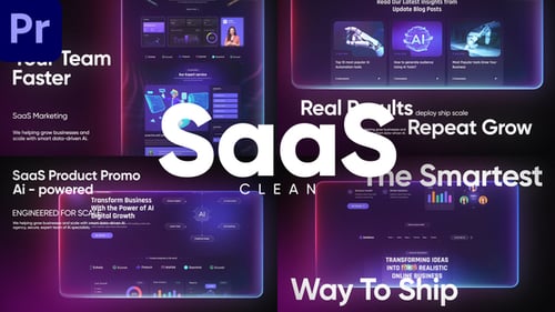 SaaS Product Promo MOGRT - Explore Ai Website Promo