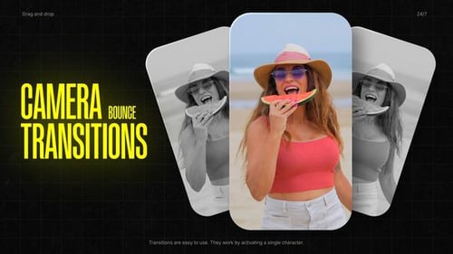 Camera Bounce Transitions