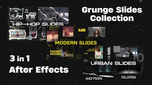 Grunge Slides Collection 15in1