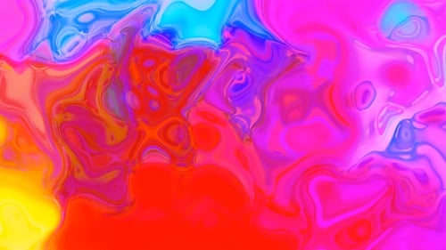 Vibrant Fluid Abstract Color Motion Background Animation