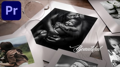 Modern Photo Memories Vintage Slideshow - Premiere Pro