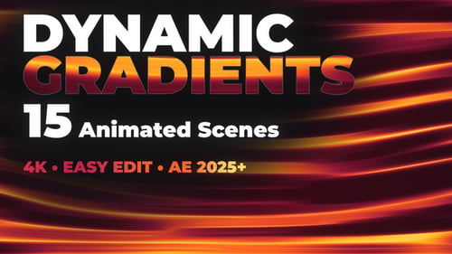 15 Animated Gradient Backgrounds | 4K Motion Pack