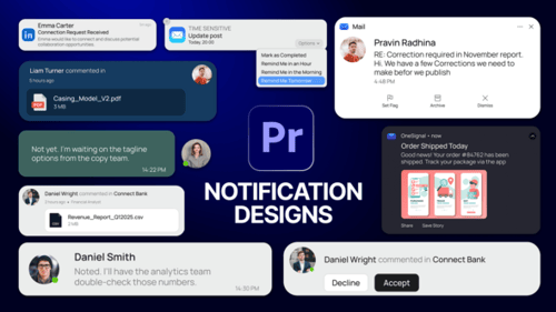 Animated Notification Pack