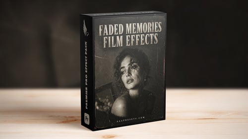 Faded Memories Retro Film Effects for Premiere Pro 4K