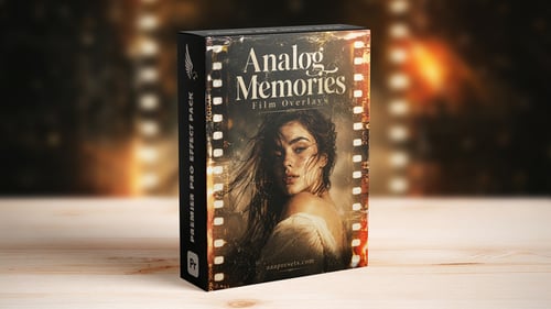Analog Memories Film Overlay Effect for Premiere Pro 4K Only