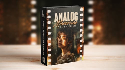 Classic Analog Cinema Overlay Effects Premiere Pro Pro Reels Shorts TikTok