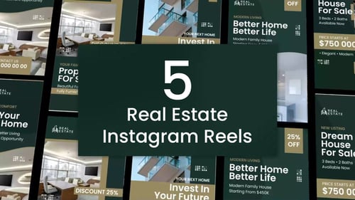 Real Estate Instagram Reels MOGRT