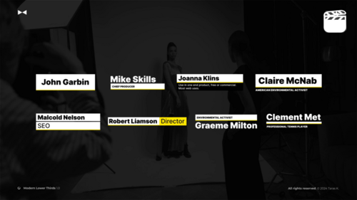 Clean Modern Lower Thirds Pack for Professional Video Editing