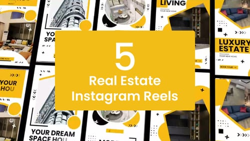 Modern luxury real estate reels