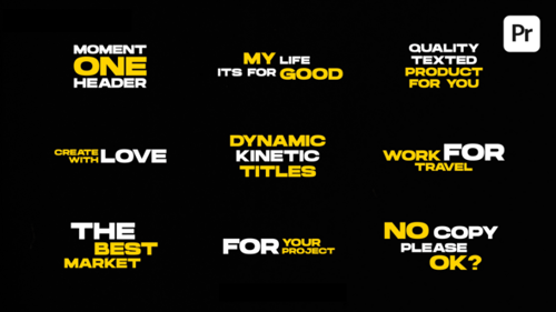 Kinetic Typography