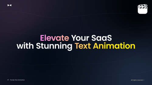 Saas Text Animation