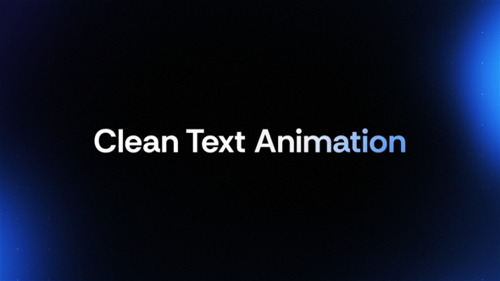 Dynamic Modern Text Animation Pack with Smooth Transitions and Effects
