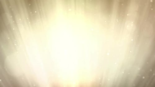 Golden Shimmering Light Ray Abstract Background