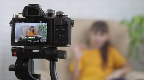 Little Blogger on Video