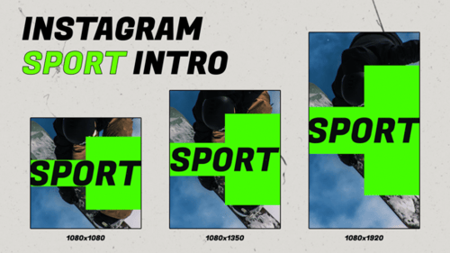 Instagram Sport Intro