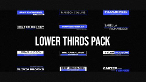 Lower Thirds