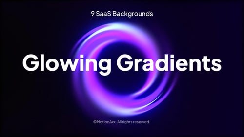 SaaS Glowing Gradients
