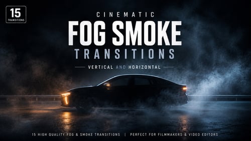 Cinematic Fog Smoke Transitions Vertical And Horizontal