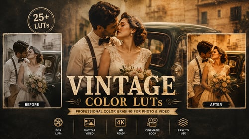 Vintage Color LUTs
