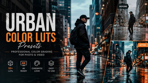 Urban Color Luts Presets