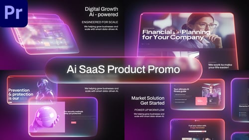 Ai Intro SaaS Produktwerbung MOGRT