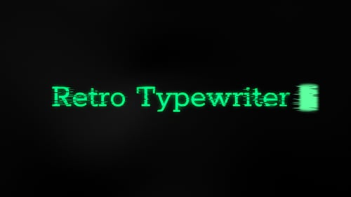 Terminal Typewriter Effects