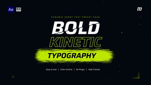 Bold Kinetic Typography