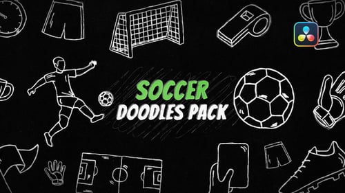 Soccer Doodles Pack