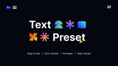 Geometric Text Preset