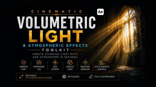 Cinematic Volumetric Light Rays & Atmospheric Effects Toolkit