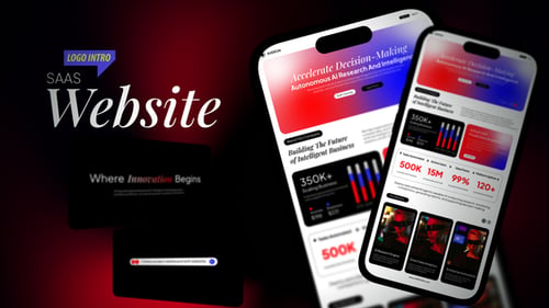 AI SaaS Webseite