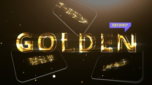 Golden Text Effects