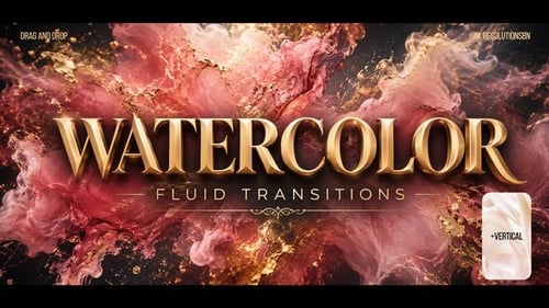 Watercolor Fluid Blur Transitions