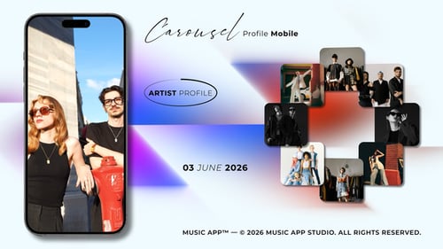 Artist Profile Mobile Carousel
