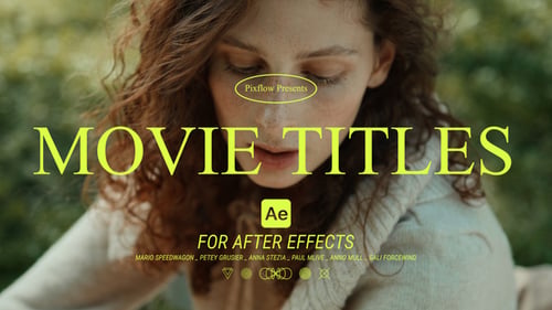 Cinematic Movie Title Sequences for Professional Film and Video Projects