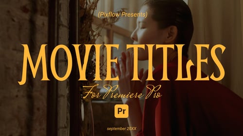 Cinematic Movie Titles and Creative Film Credit Sequences Toolkit