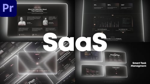 Strong SaaS Product Promo MOGRT