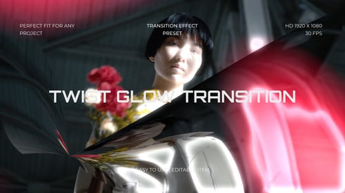 Twist Glow Transition